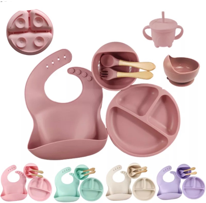 Miniatura 2 de Vajilla en silicona infantil 7 piezas