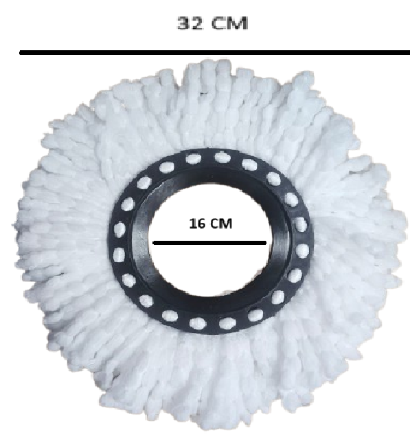 Miniatura 2 de REPUESTO MOPA TRAPERO 360 GRANDE