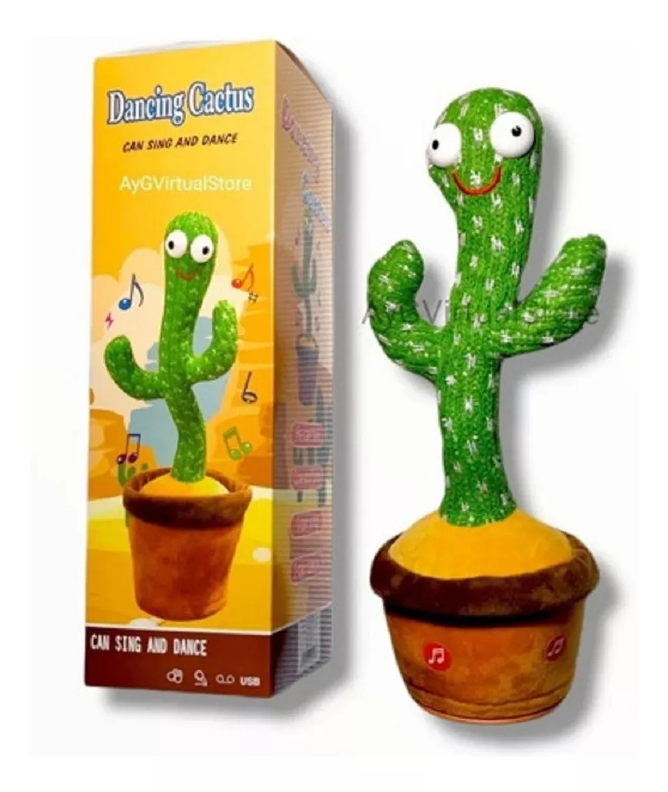 Miniatura 1 de CACTUS BAILARIN IMITA VOZ JUGUETE