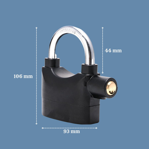 Miniatura 3 de CANDADO PARA MOTOS ANILLO ALTO