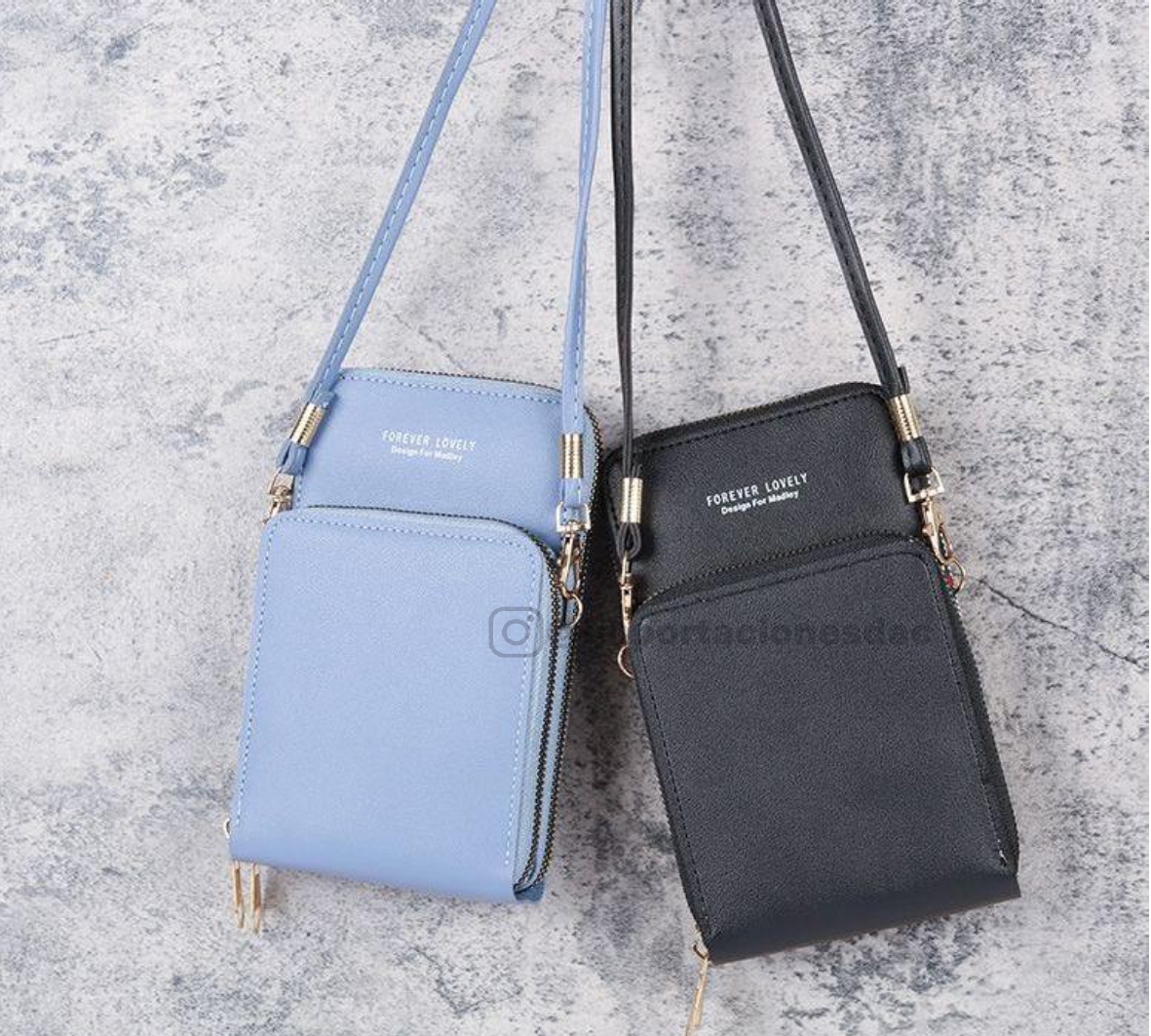 BOLSO BILLETERA PORTA CELULAR VISOR SQ01