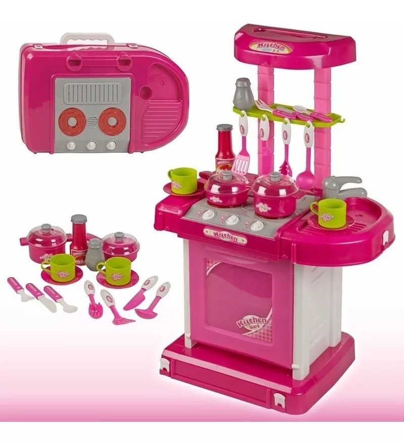 Miniatura 2 de Cocina Infantil Niñas Maletin 008-58