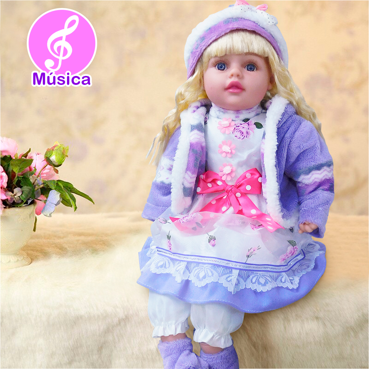 Muñeca Bebe Clasica Realista CD172409