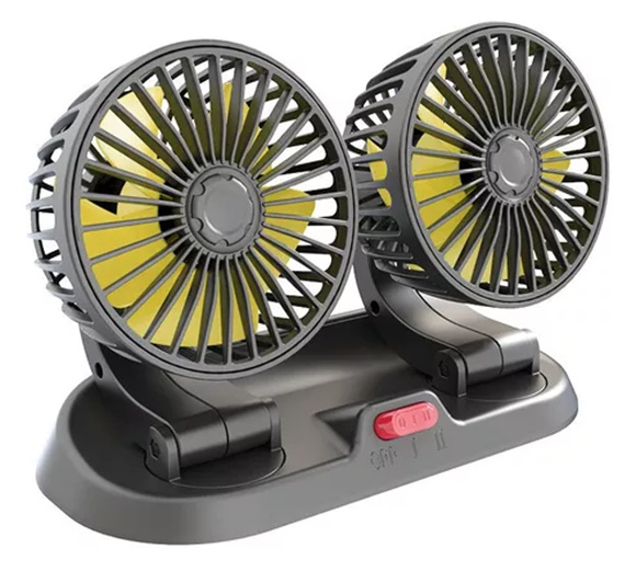 Miniatura 4 de Ventilador Doble Portátil Para Carro 12v