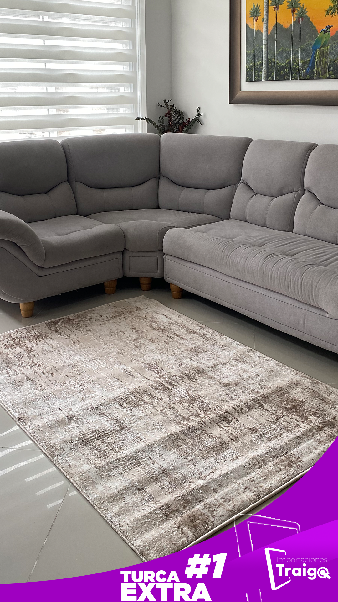 Vista 4 de ALFOMBRA TURCA EXTRA 1,20 MTR X 1,80 MTR