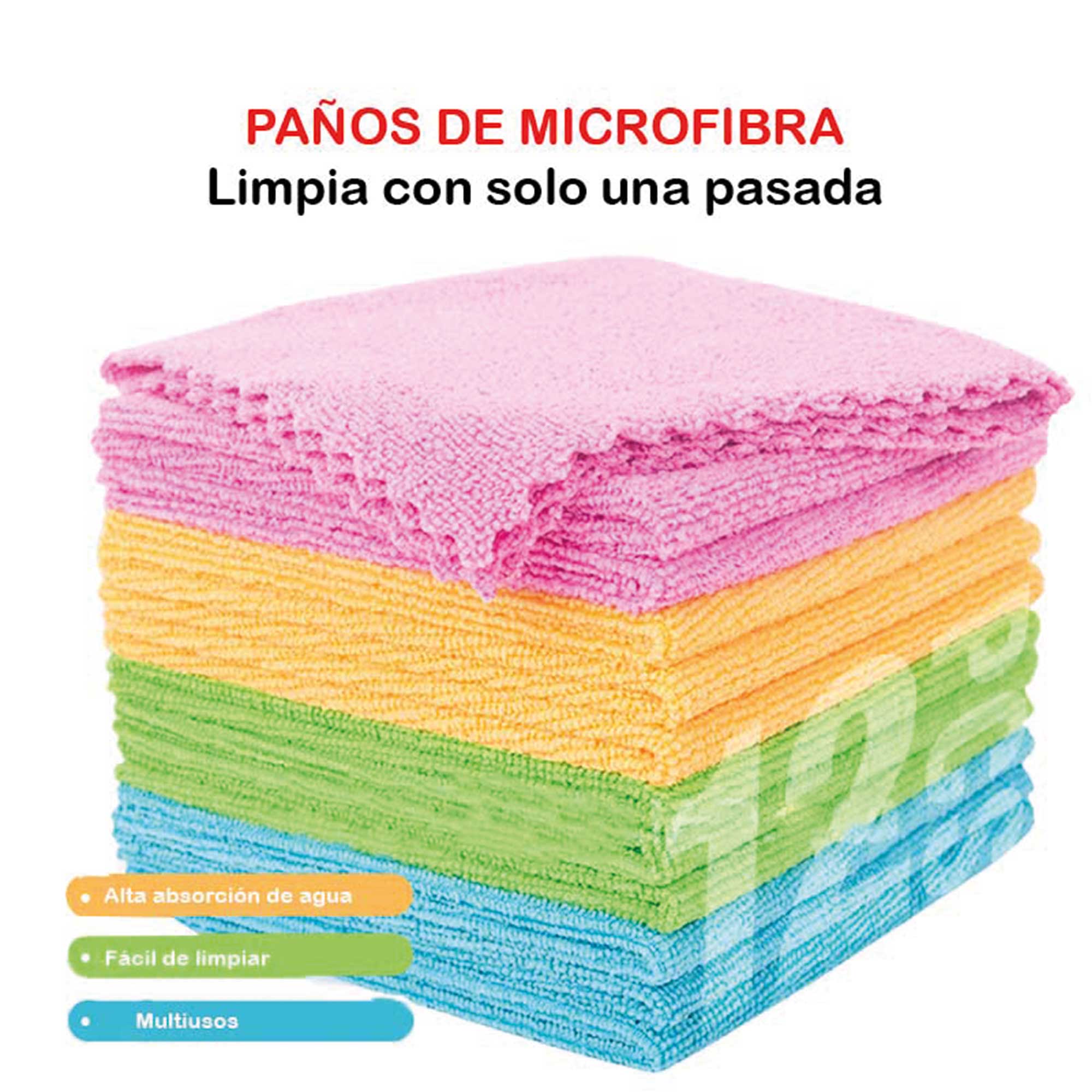 Miniatura 4 de Set de 12 paños micro fibra