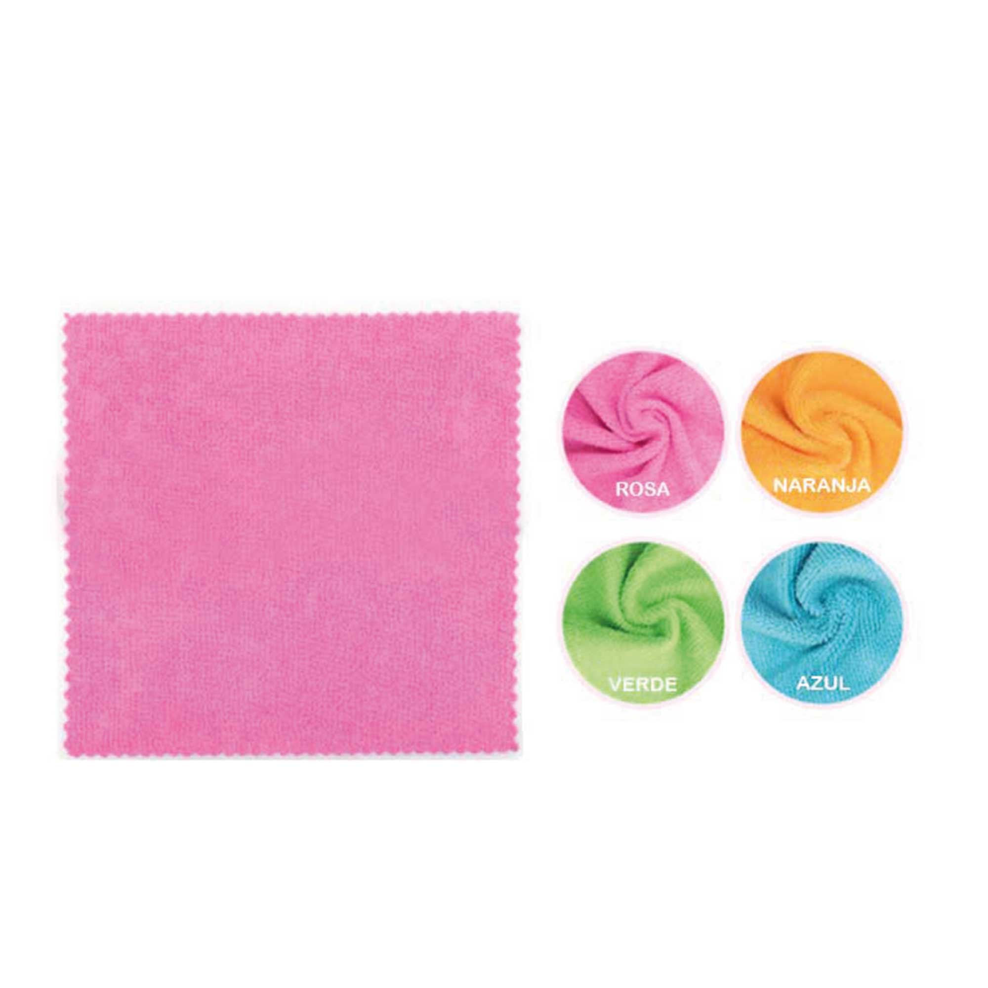 Set de 12 paños micro fibra