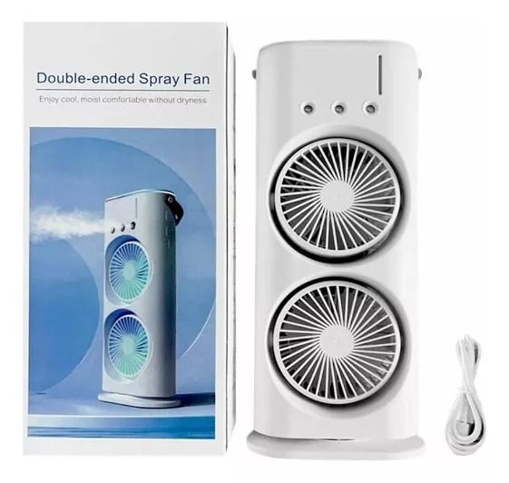 Miniatura 2 de VENTILADOR DE TORRE DOBLE HUMIDIFICADOR