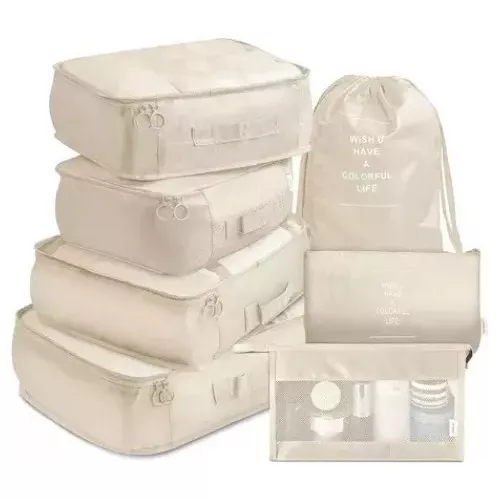 🧳 Organizadores De Equipaje x8 - ¡Viaja sin desorden! 🌍