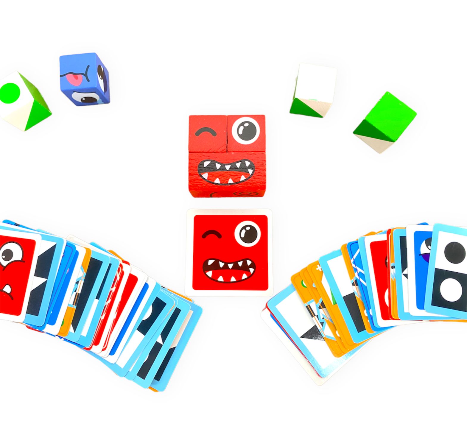 Miniatura 2 de Bloques De Rompecabezas De Madera Verde