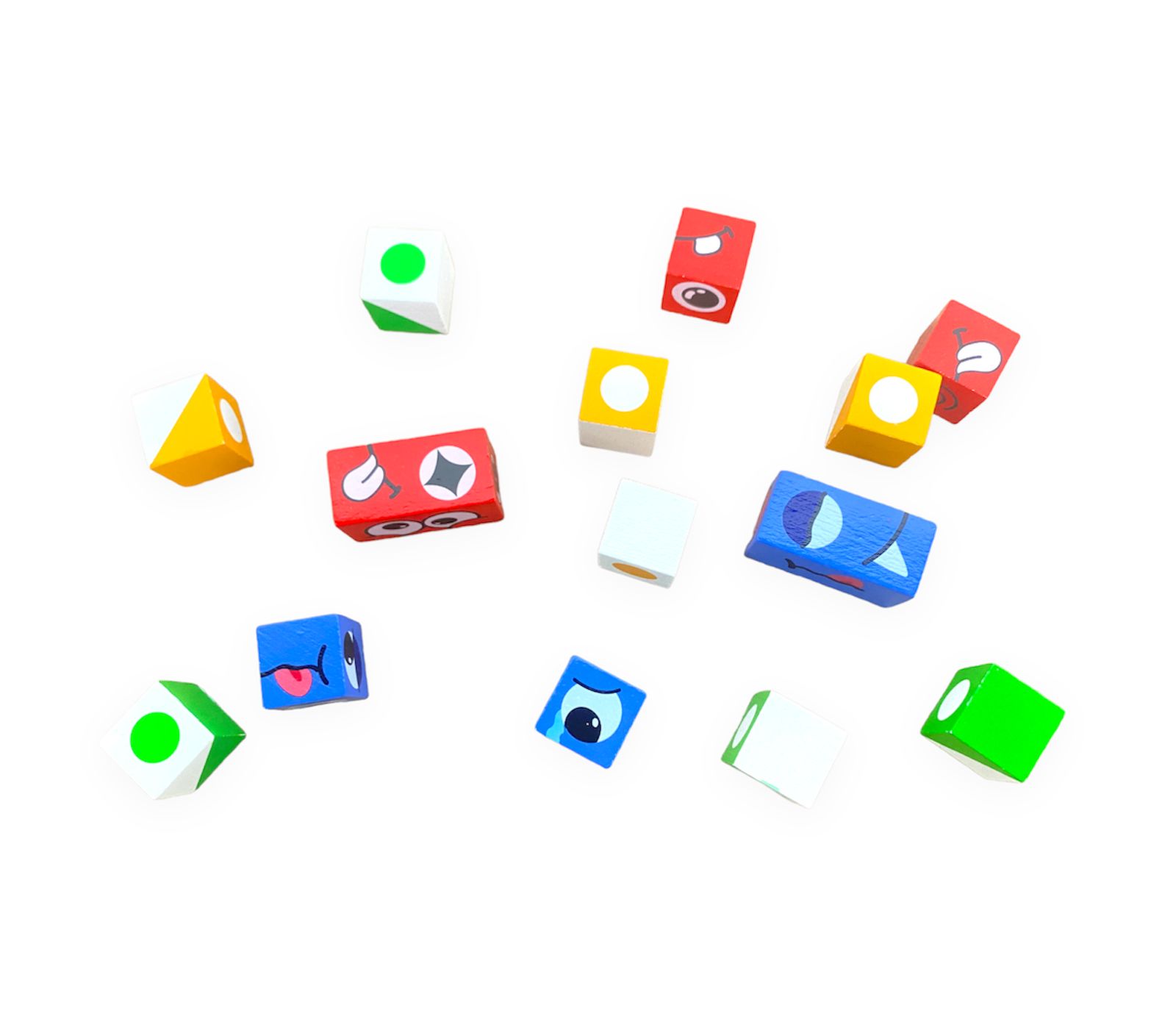 Miniatura 4 de Bloques De Rompecabezas De Madera Verde