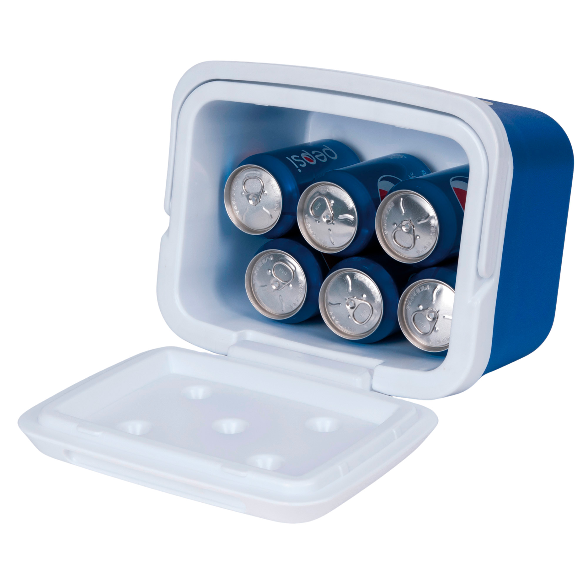 Miniatura 5 de Nevera cava 5 litros plástica azul