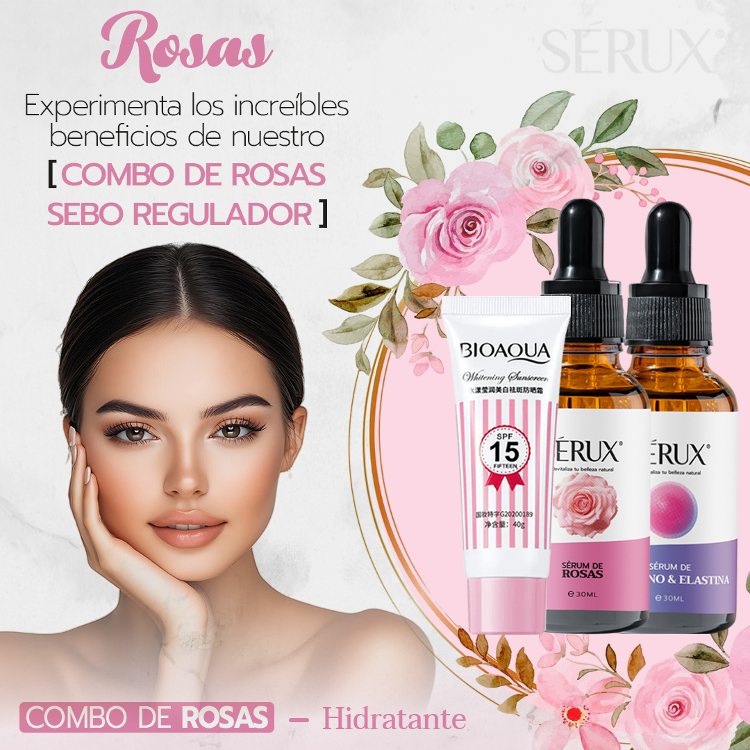Miniatura 3 de COMBO ROSA SÉRUX + OBSEQUIO (bloqueador)