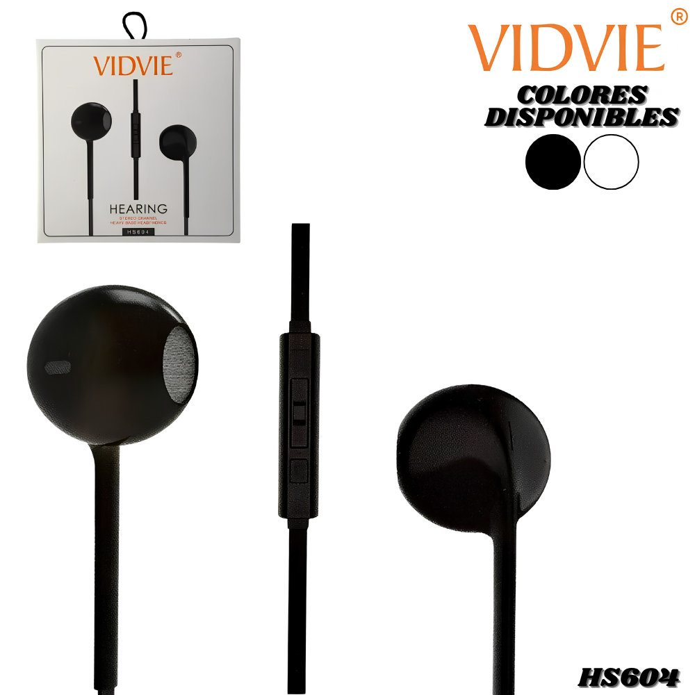 Audifonos Manos Libres Vidvie Hs604