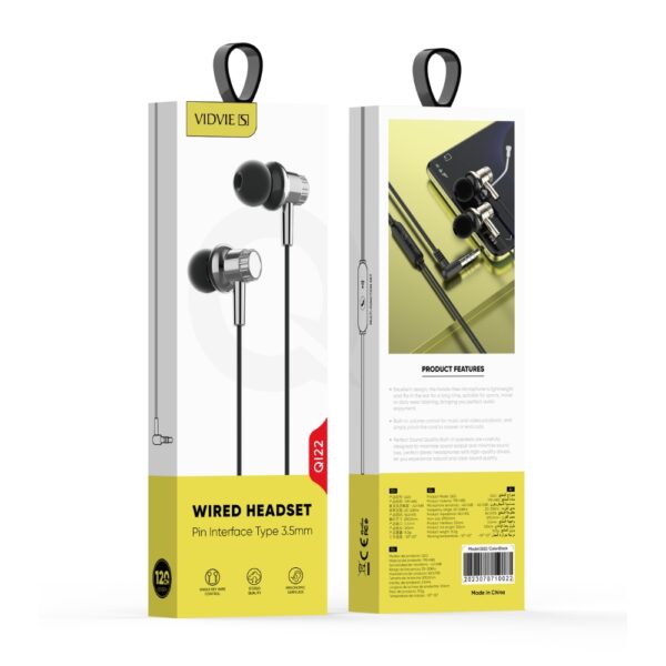 Miniatura 2 de Audífonos Manos Libres 3.5 Micrófono Vid