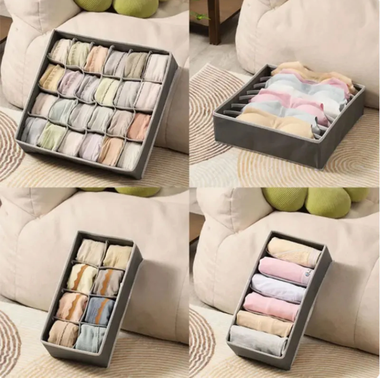 Miniatura 2 de SET ORGANIZADOR ROPA INTERIOR X 4