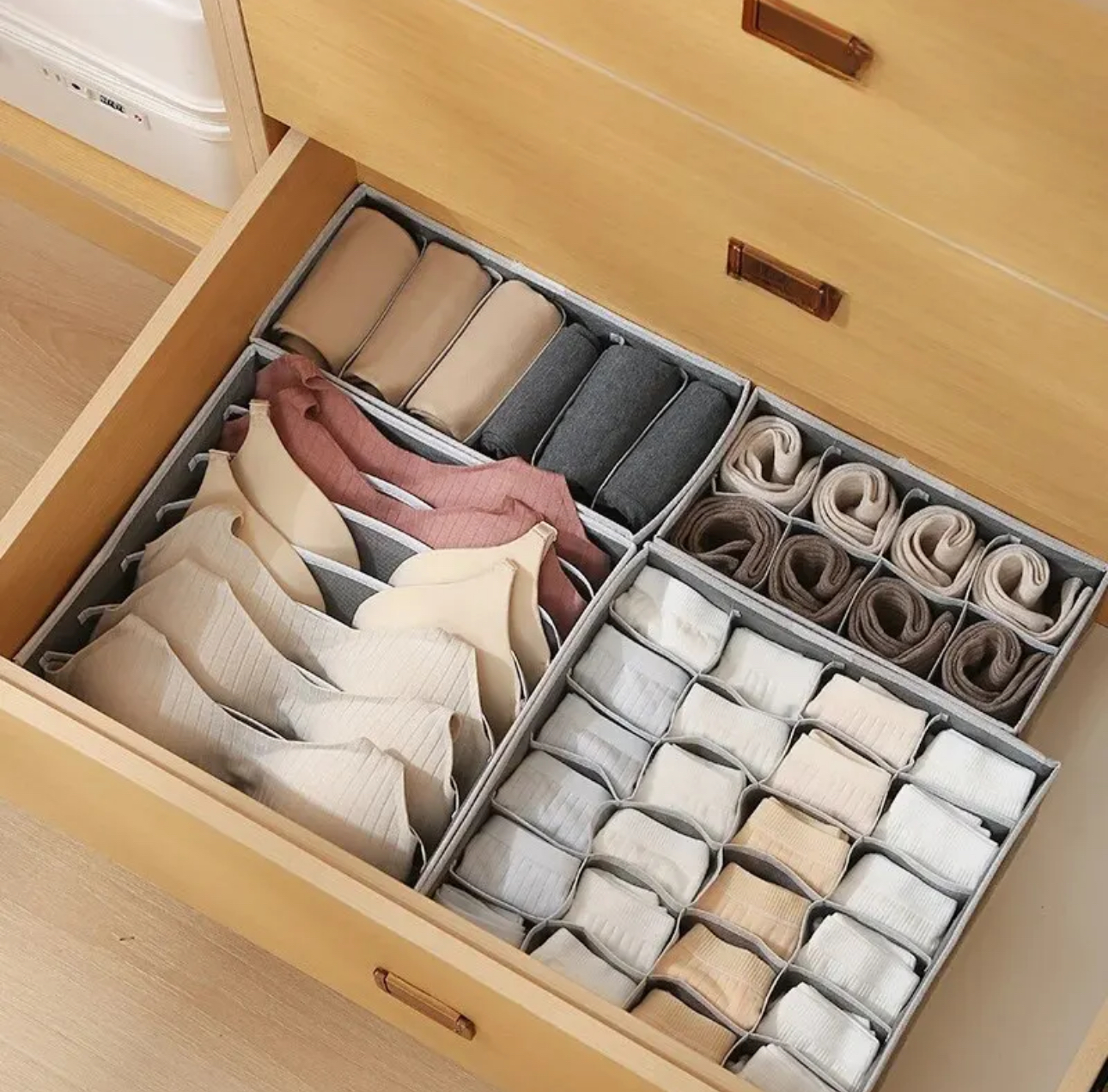 Miniatura 6 de SET ORGANIZADOR ROPA INTERIOR X 4