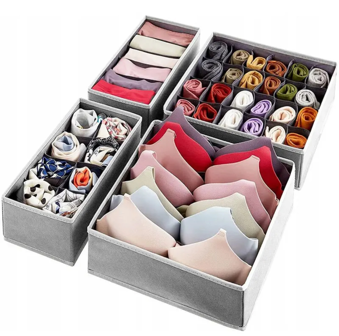 Miniatura 9 de SET ORGANIZADOR ROPA INTERIOR X 4