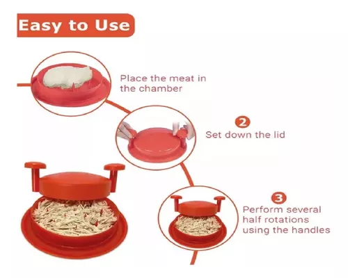Desmechador Triturador Manual Para Pollo