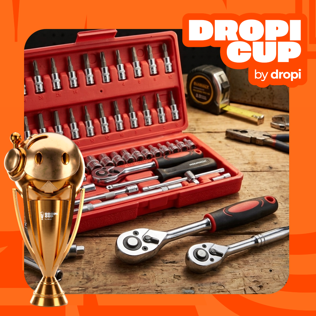 RATCHET 46 PIEZAS DROPI CUP
