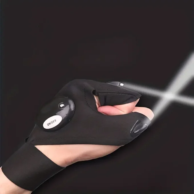 Miniatura 2 de Guante con linterna LED recargable