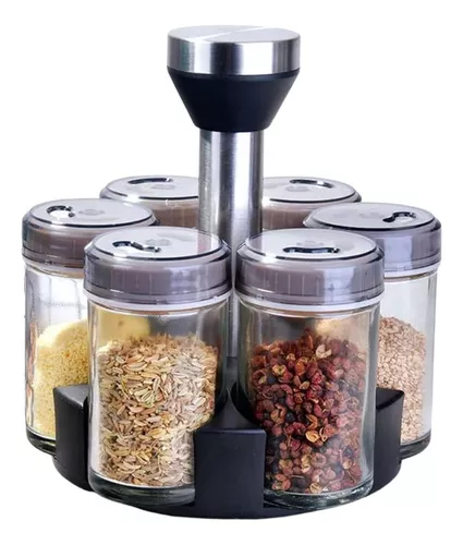 Miniatura 2 de Organizador Especias Giratorio 6 piezas