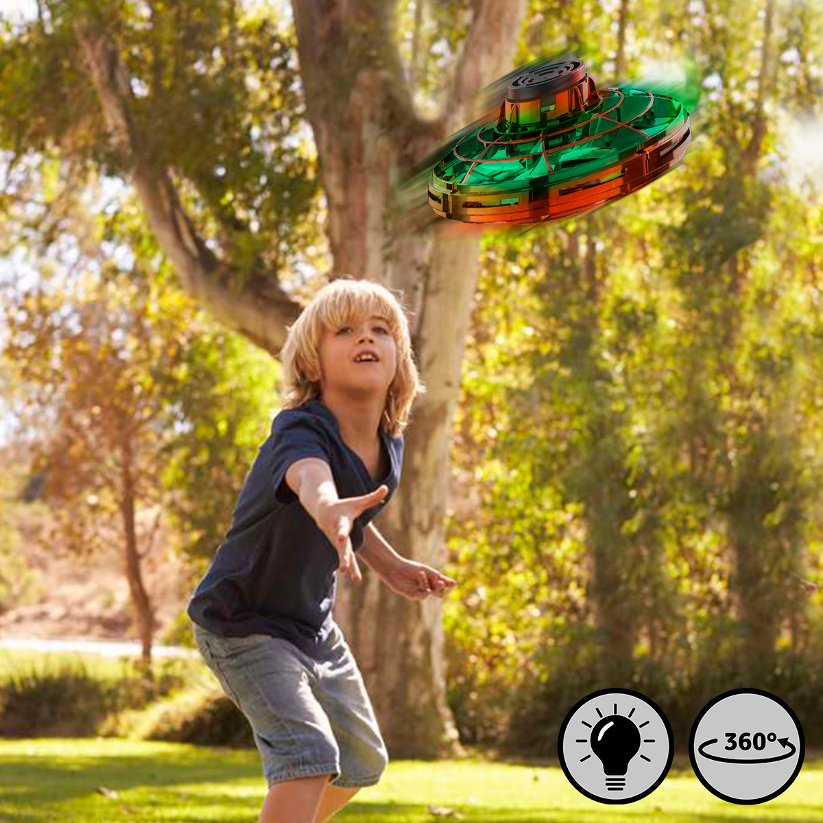 Miniatura 5 de Dron Mini Ovni Volador Bumerang EDR4867