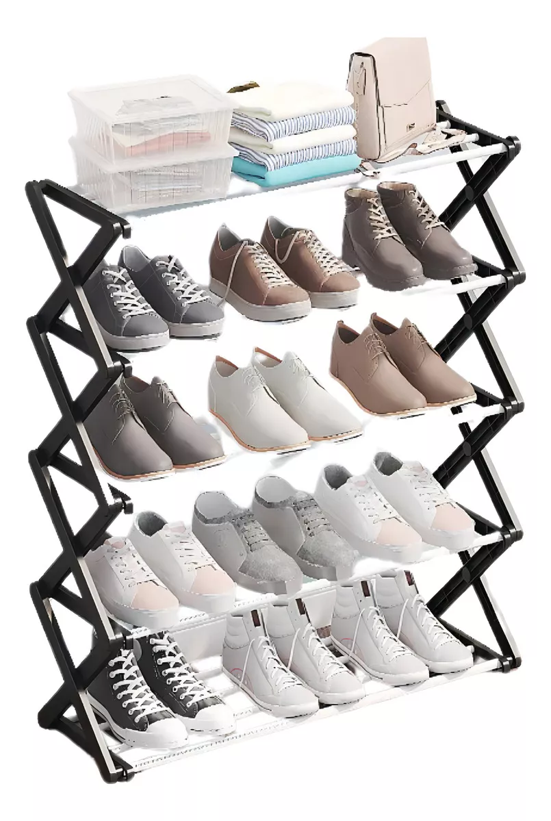 Miniatura 2 de Zapatero De 5 Niveles   En Forma De X