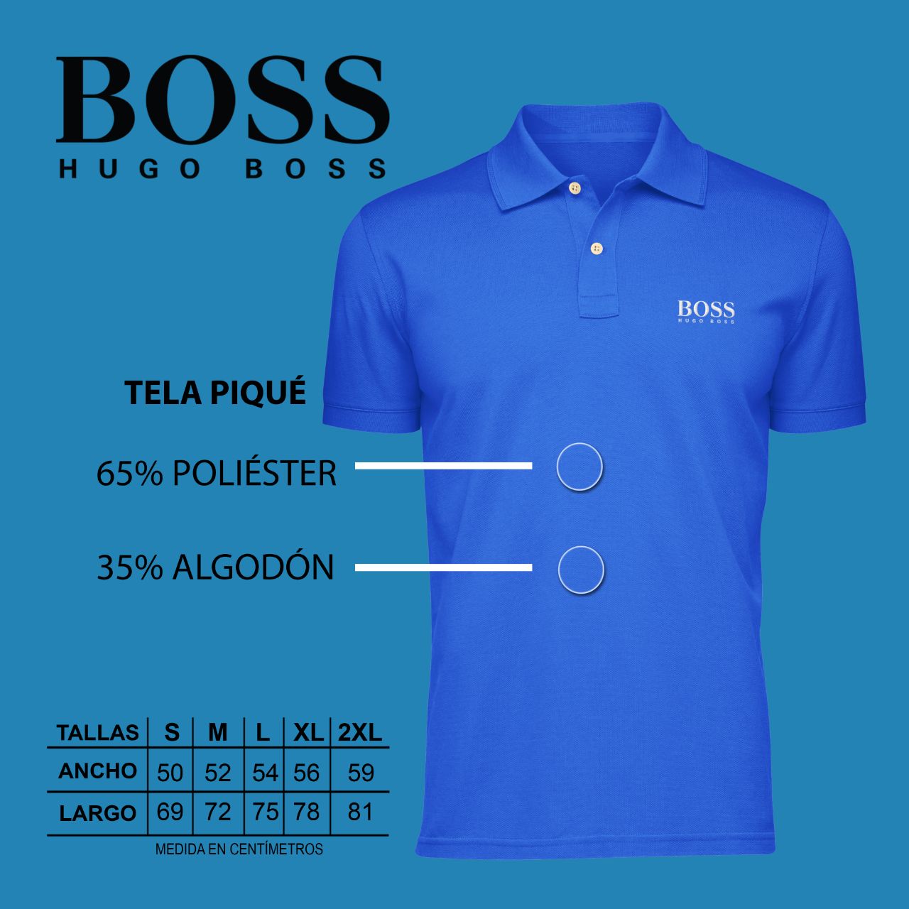 CAMISETA POLO HUGO BOSS - BLACK DAYS
