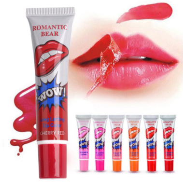 LABIAL WOW LIP ROMANTIC BEAR PACK X 6
