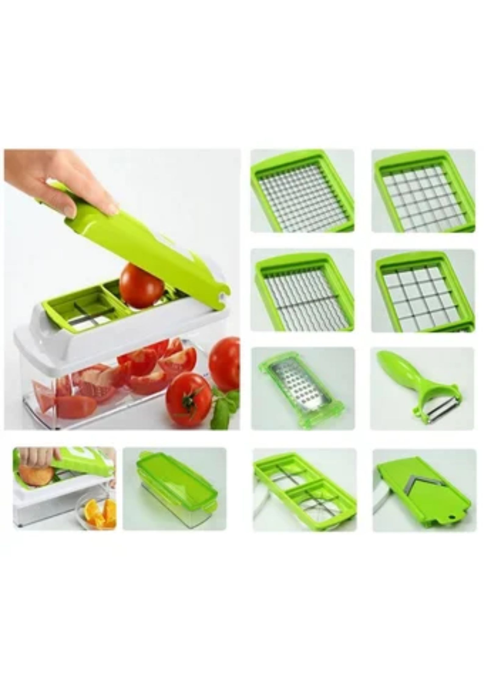 Miniatura 2 de Nicer Dicer Rectangular Genius 10en1
