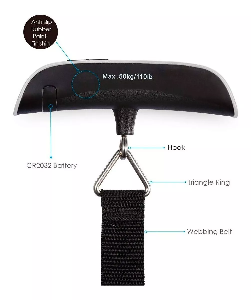 Miniatura 3 de Genérica Portable 50kg digital