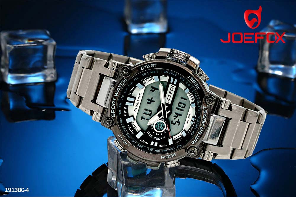 Miniatura 3 de RELOJ JOEFOX  DOBLE HORA HOM 1913BG-4