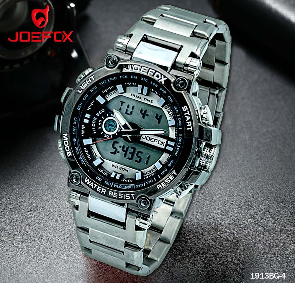 Miniatura 2 de RELOJ JOEFOX  DOBLE HORA HOM 1913BG-4