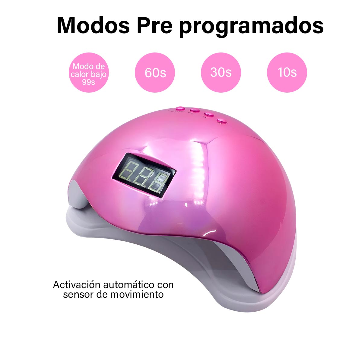 Miniatura 2 de Lampara LED UV para Secado de Uñas UVLED