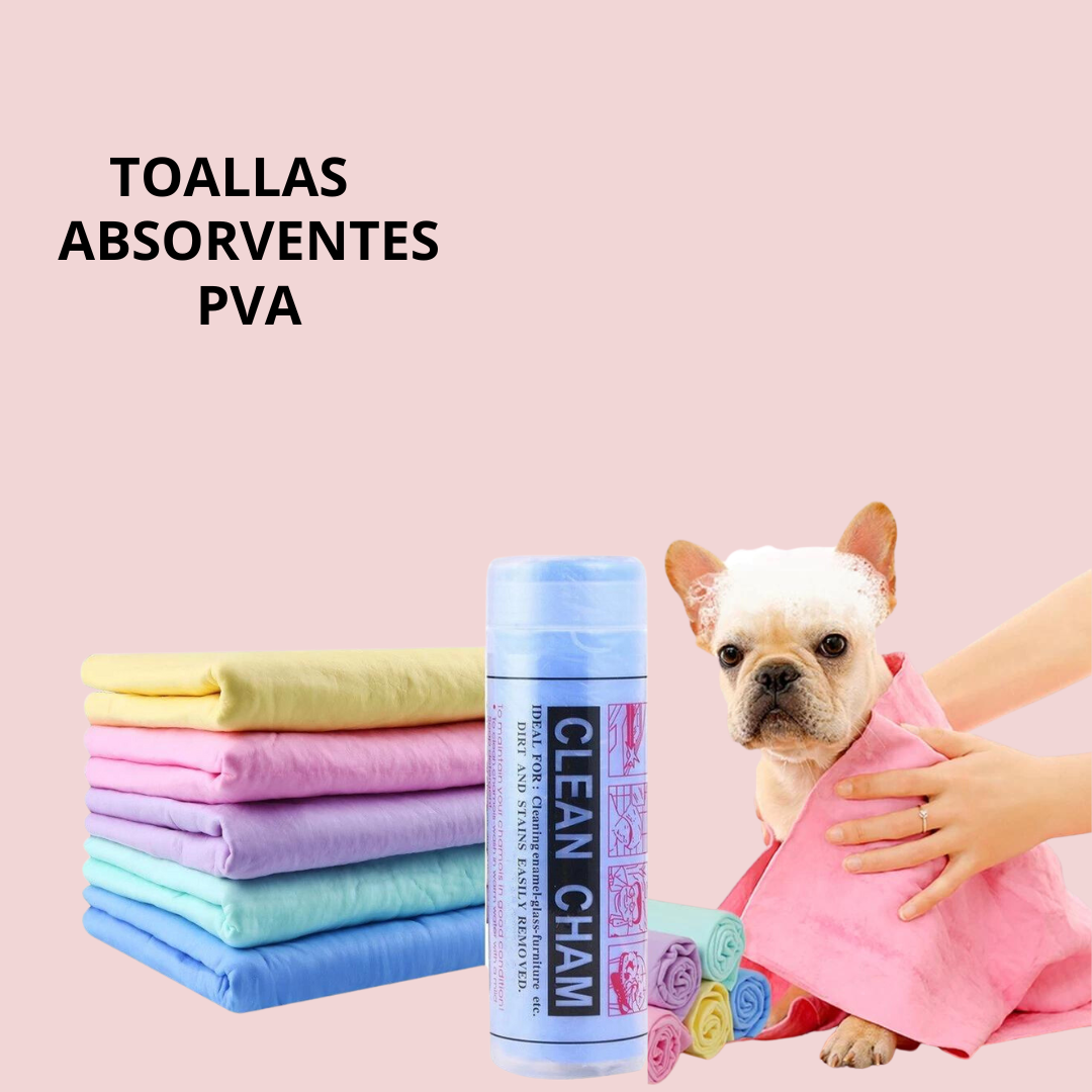 TOALLA ABSORVIBLE PVA