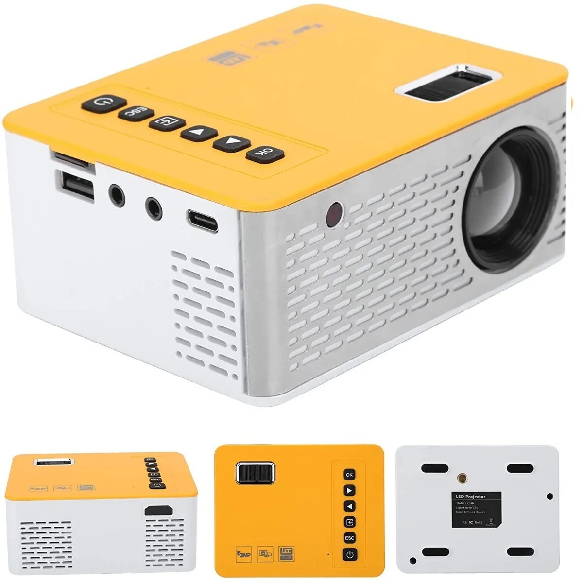 Miniatura 3 de Mini Proyector Led Portátil Smartphone