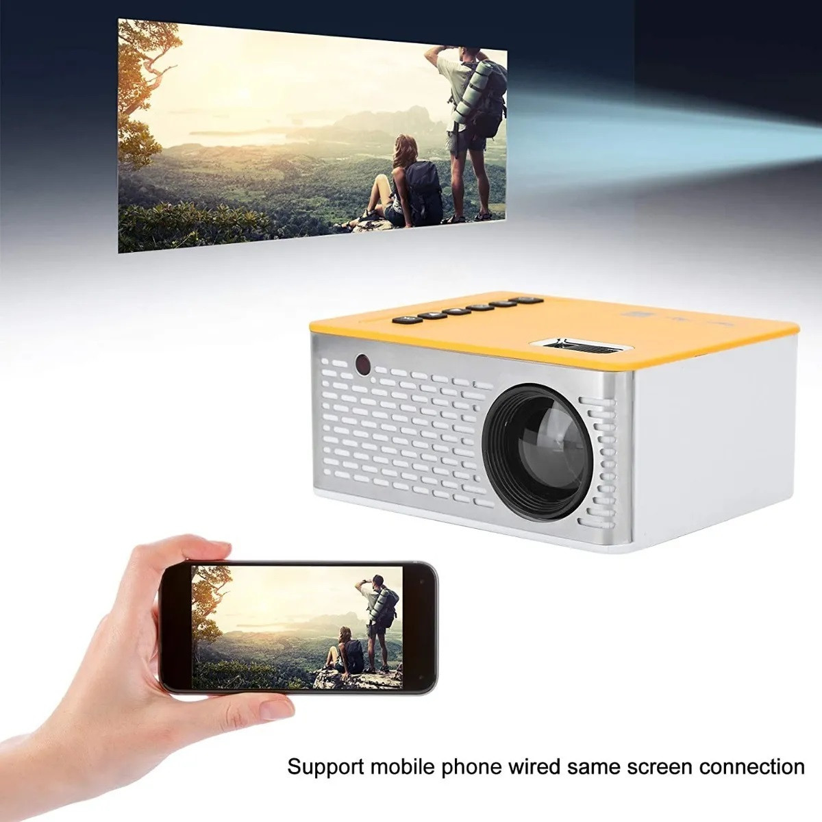 Miniatura 6 de Mini Proyector Led Portátil Smartphone