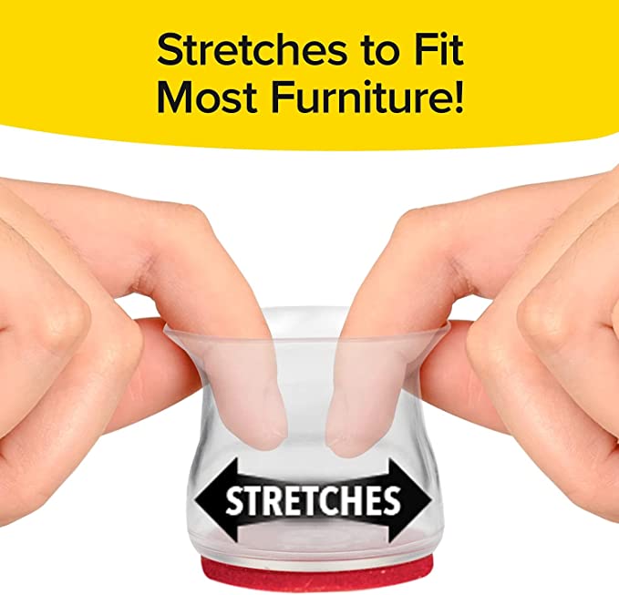 Miniatura 2 de PROTECTOR PATAS DE SILLA SILICONA X 8 PZ