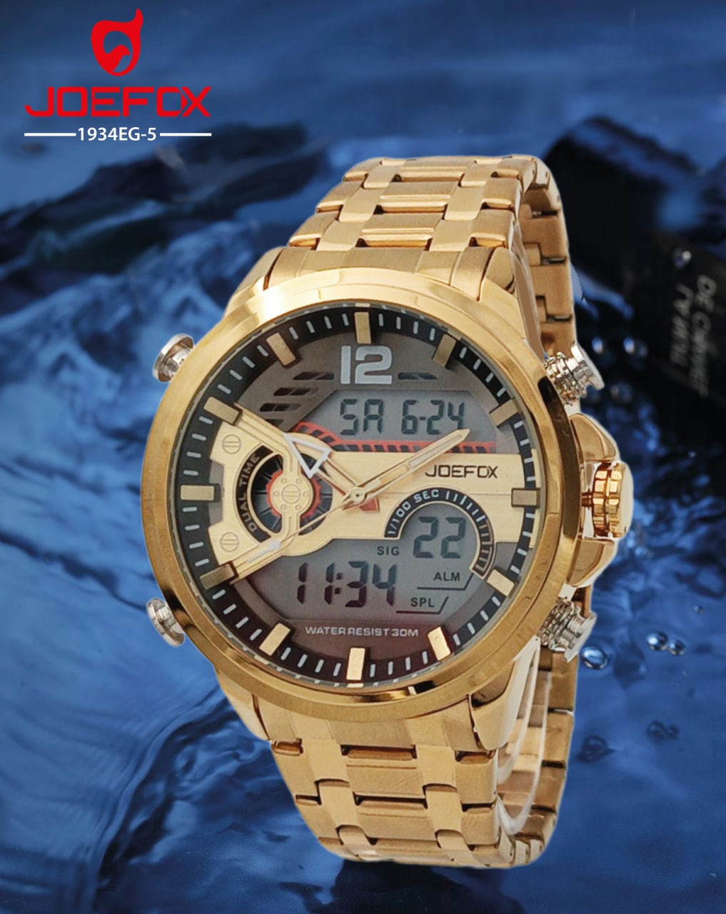 Miniatura 5 de RELOJ JOEFOX METALICO HOM  1934EG-5