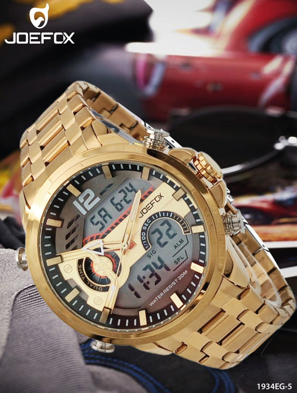 Miniatura 4 de RELOJ JOEFOX METALICO HOM  1934EG-5