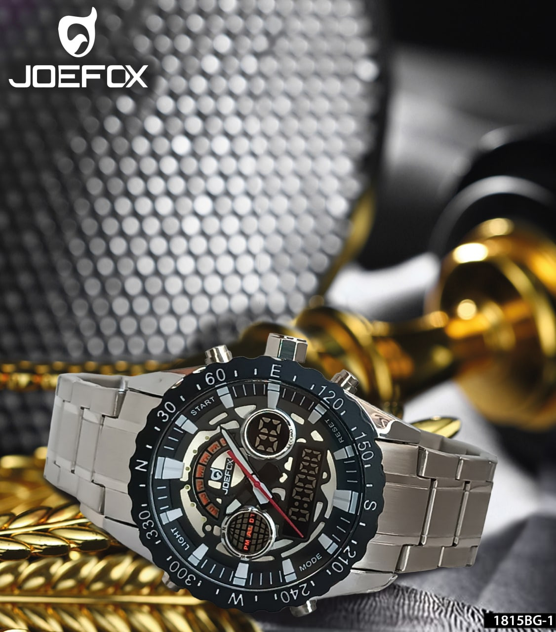 Miniatura 5 de RELOJ JOEFOX  METALICO HOM 1815BG-1