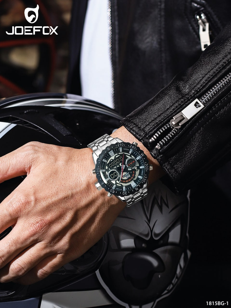 Miniatura 2 de RELOJ JOEFOX  METALICO HOM 1815BG-1