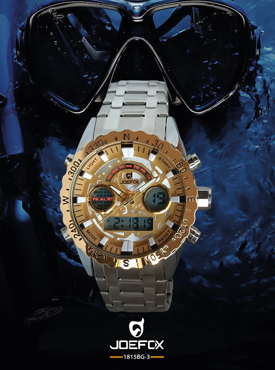 Miniatura 6 de RELOJ JOEFOX METALICO HOM 1815BG-3