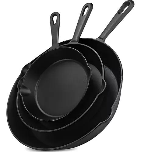 Sartenes De Hierro Fundido x3