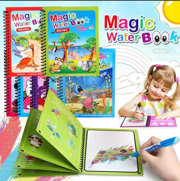 CUADERNO MAGICO DE AGUA