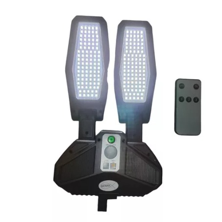 Lampara Panel Carga Solar 3 Niv  Luz Led