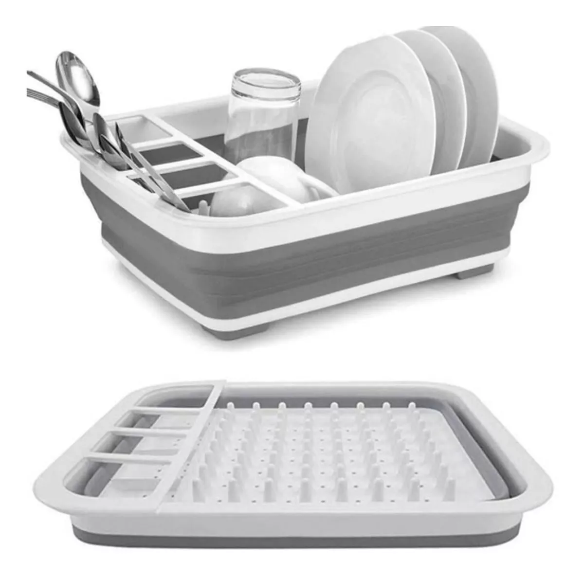 Miniatura 3 de ESCURRIDOR DE PLATOS PLÁSTICO PLEGABLE