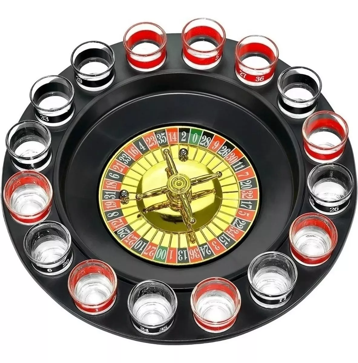 Miniatura 4 de RULETA DE TRAGOS SHOTS CON COPAS