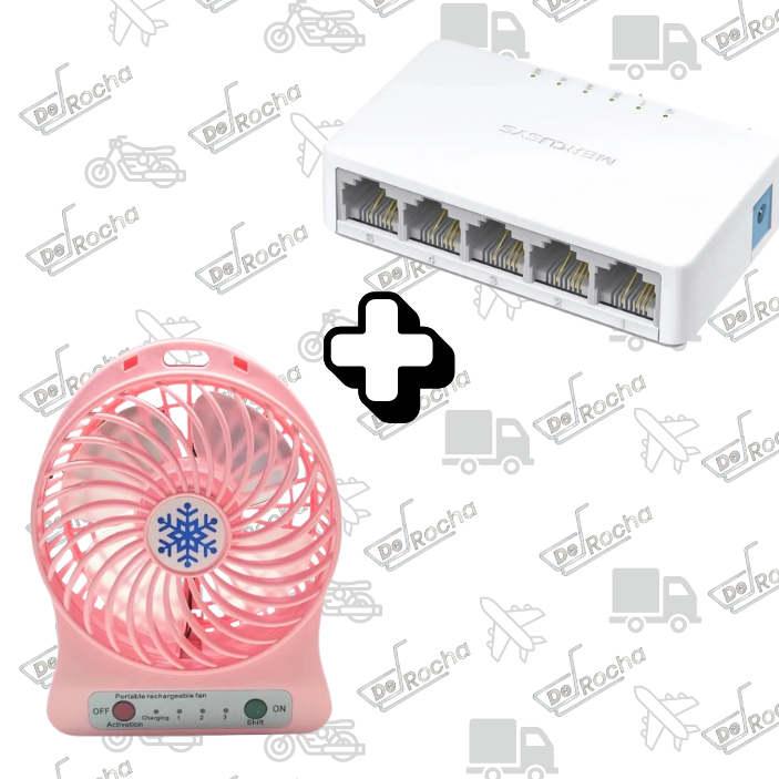 Combo Switch escritorio+ ventilador